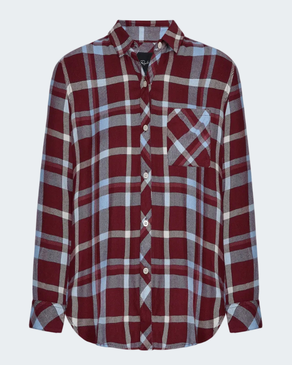 Hunter Shirt in Plum Cream