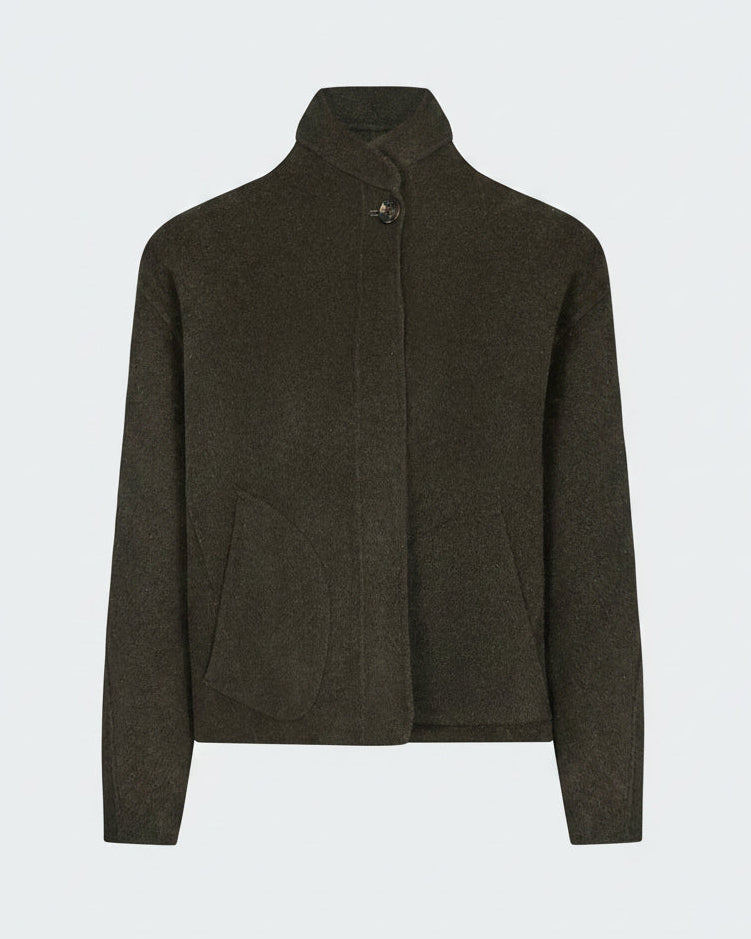 Windsor Jacket in Kaki Chine