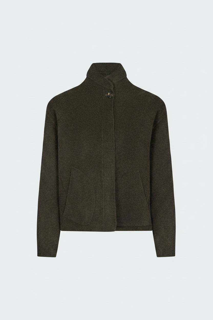Windsor Jacket in Kaki Chine