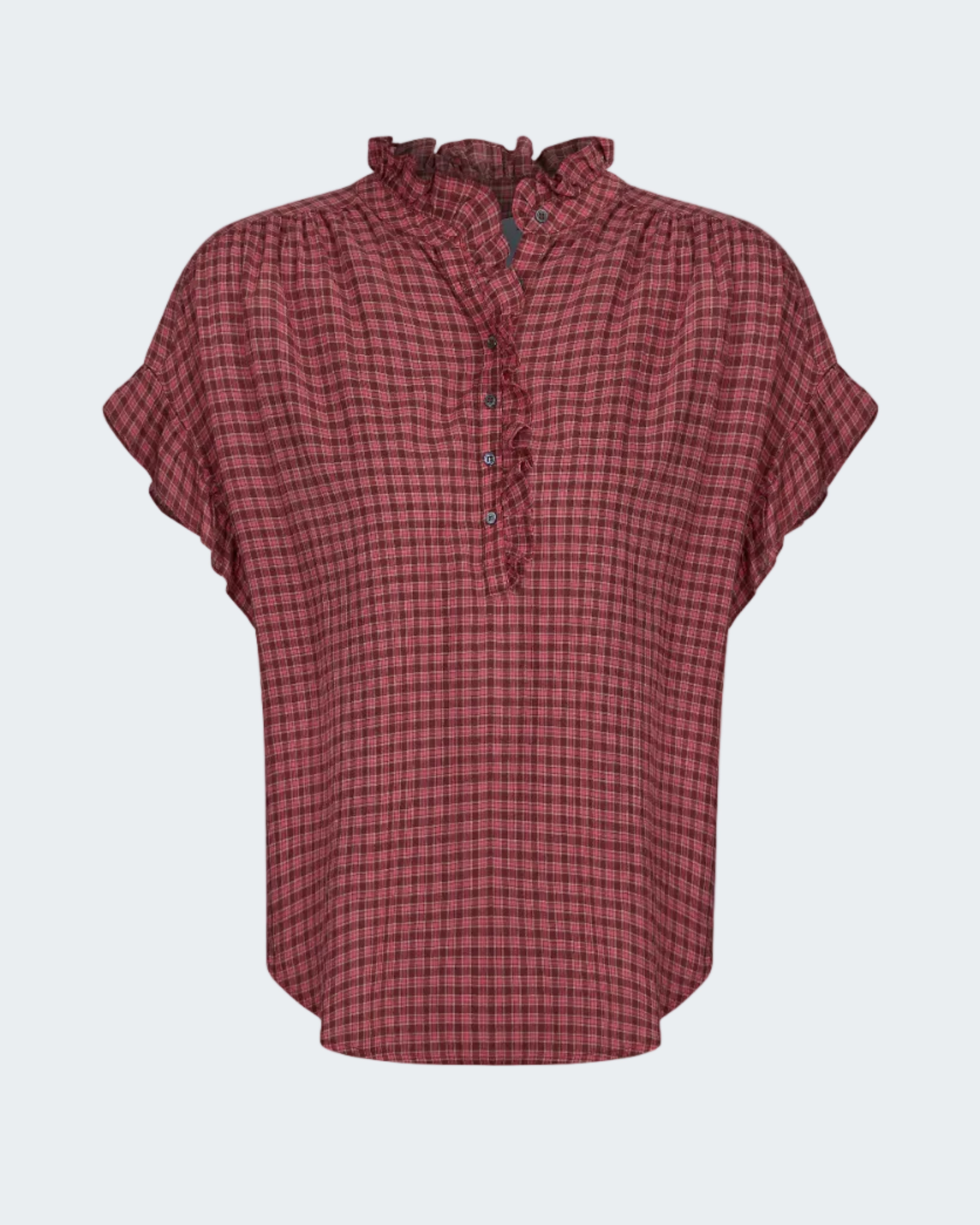 Brie Top in Cocoa Berry