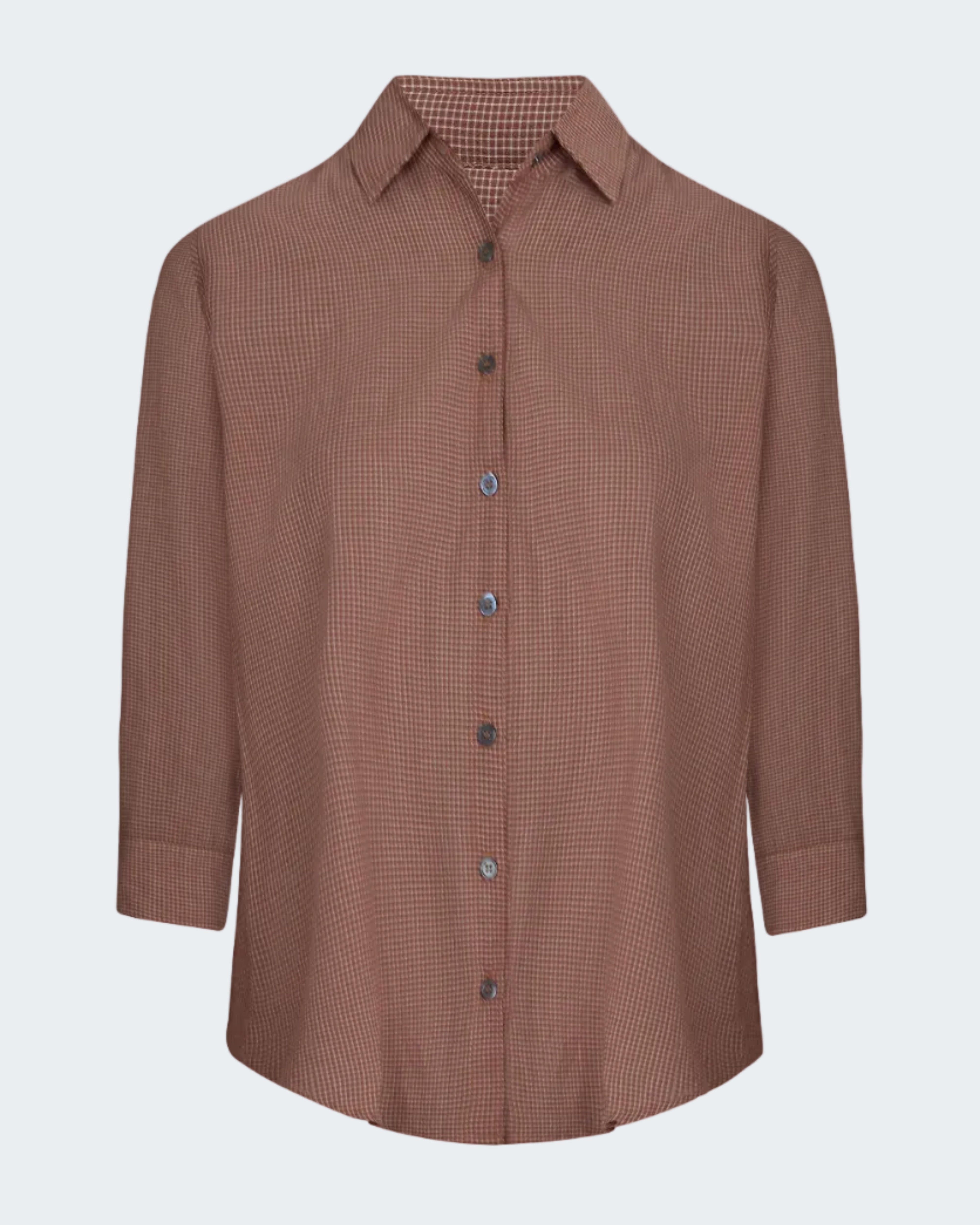 Bowie Shirt in Ginger Brown