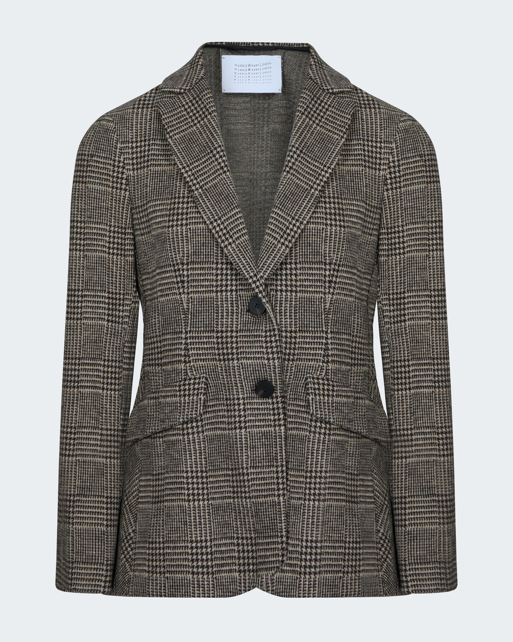 Hacking Jacket in Beige Powder