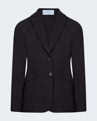 Hacking Jacket in Brown Blue
