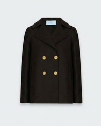 Peacoat in Dark Brown
