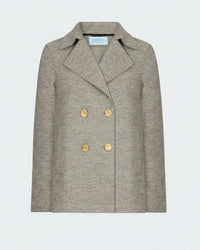 Peacoat in Natural Casha
