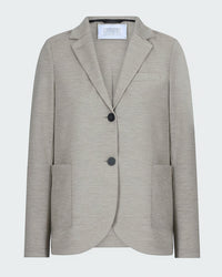 Stand Up Collar Blazer Dove