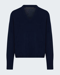 The Flynn Sweater in Navy