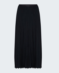 The Pleated Skirt in Black