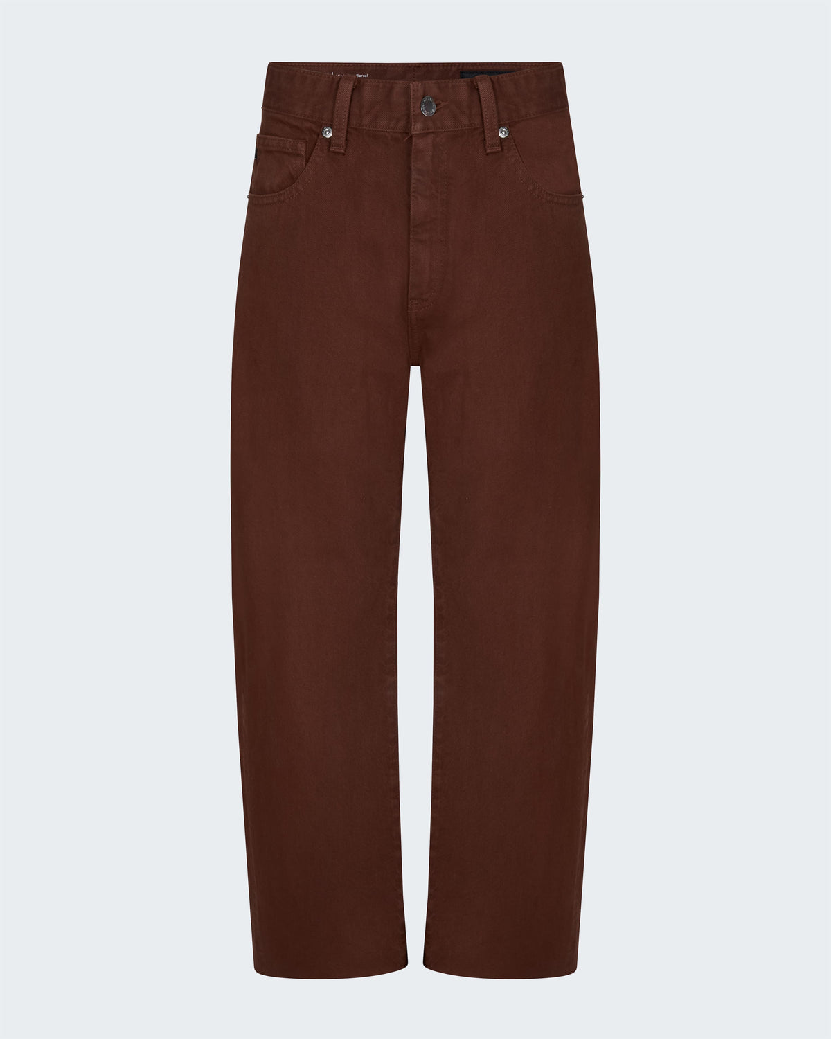 Hattie Crop Barrel Leg in Chestnut
