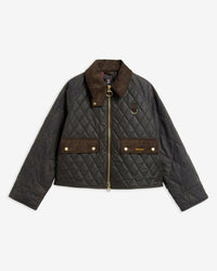 Icons Reimagined Tartan Quilted Wax Spey in Olive Classic