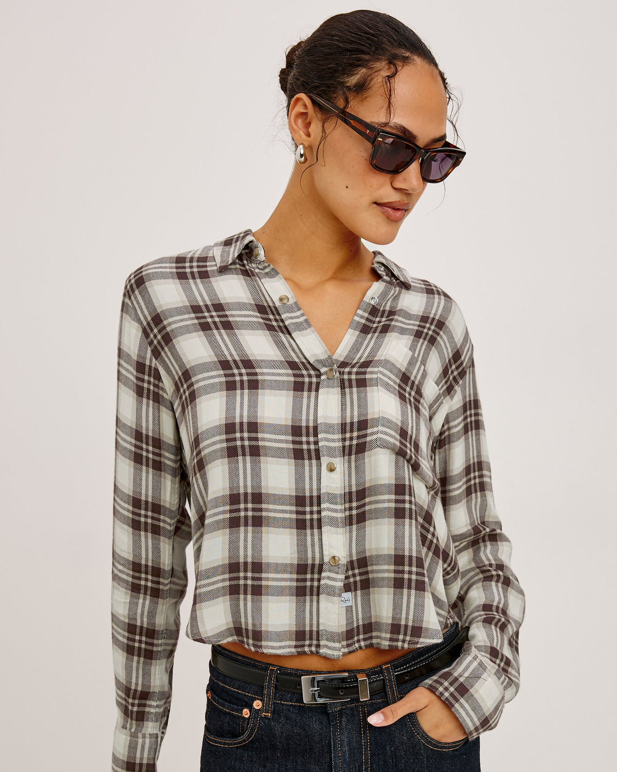 Malin Shirt in Birch Hickory