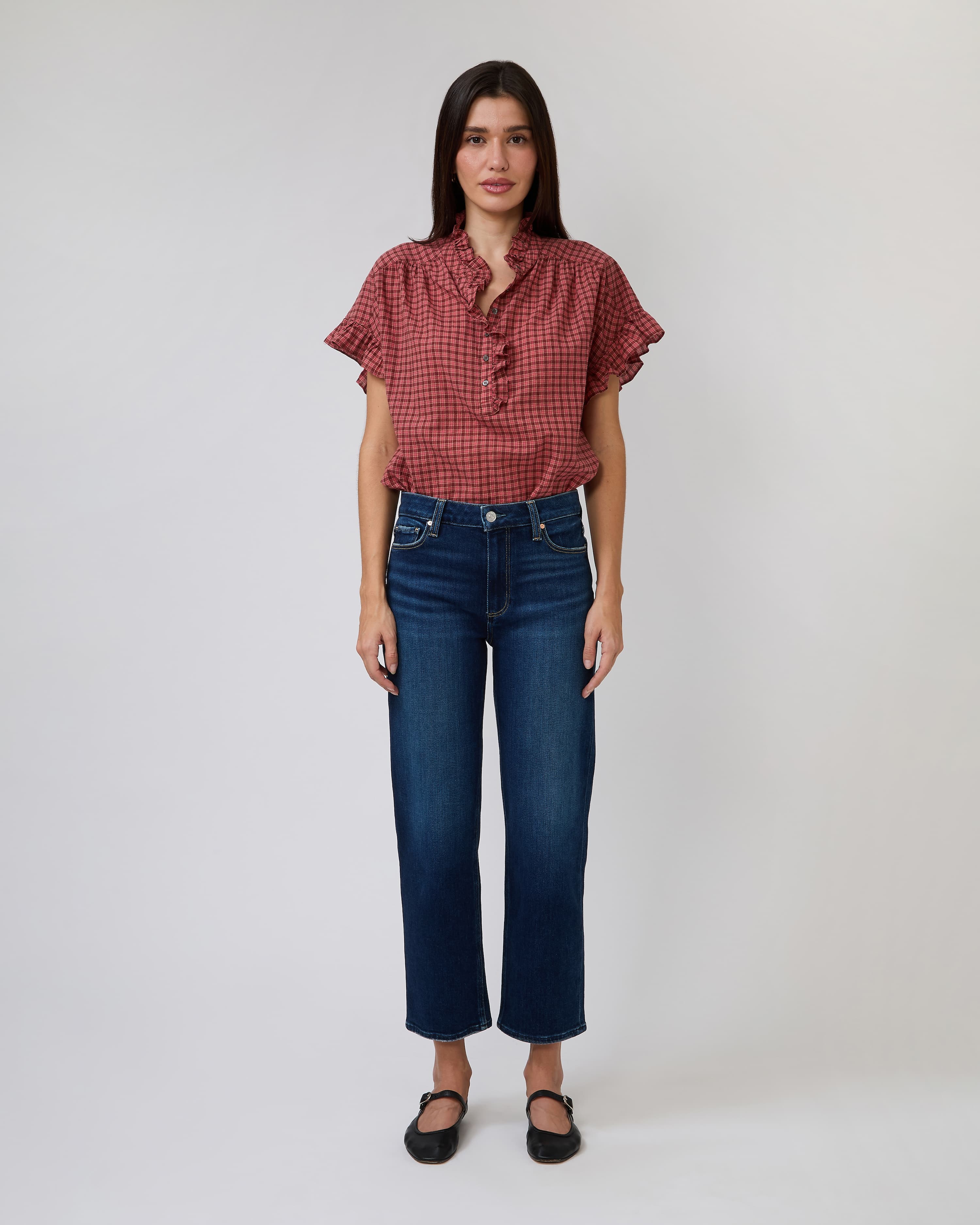 Mason Ankle Straight Jean In Overdrive