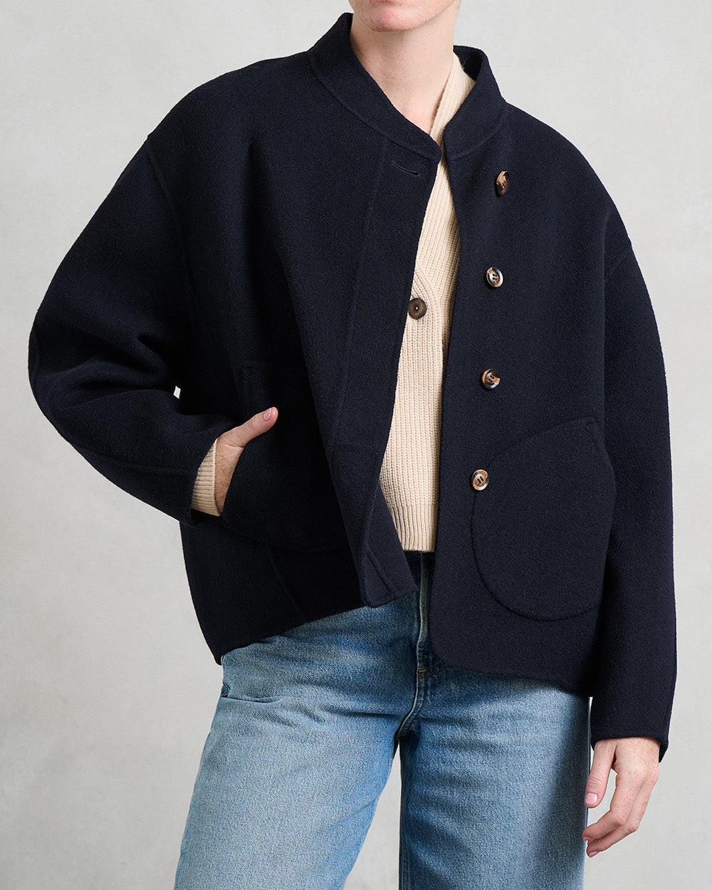 Windsor Jacket in Deep Navy