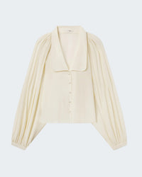 Gala Silk Shirt in Cream