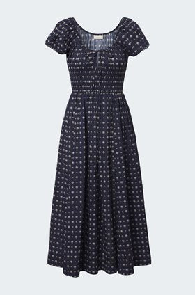 Quinn Dress in Bleu