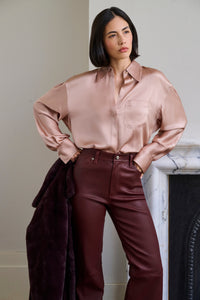 Dolman Shirt in Blush Pearl