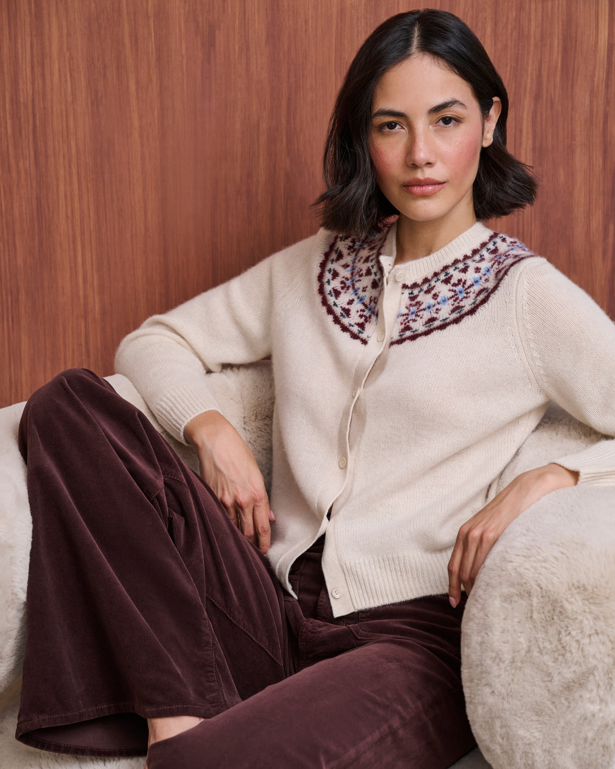 Olympe Cardigan in Cottage