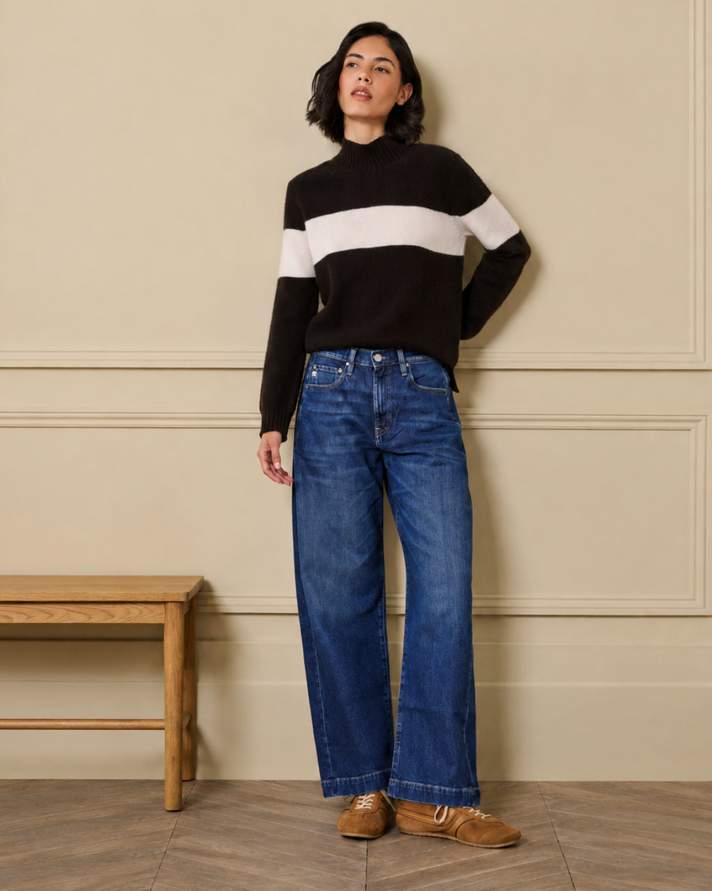 Hattie Barrel Leg in Maiden