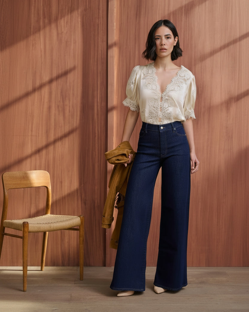 Idella Top in Candlelight