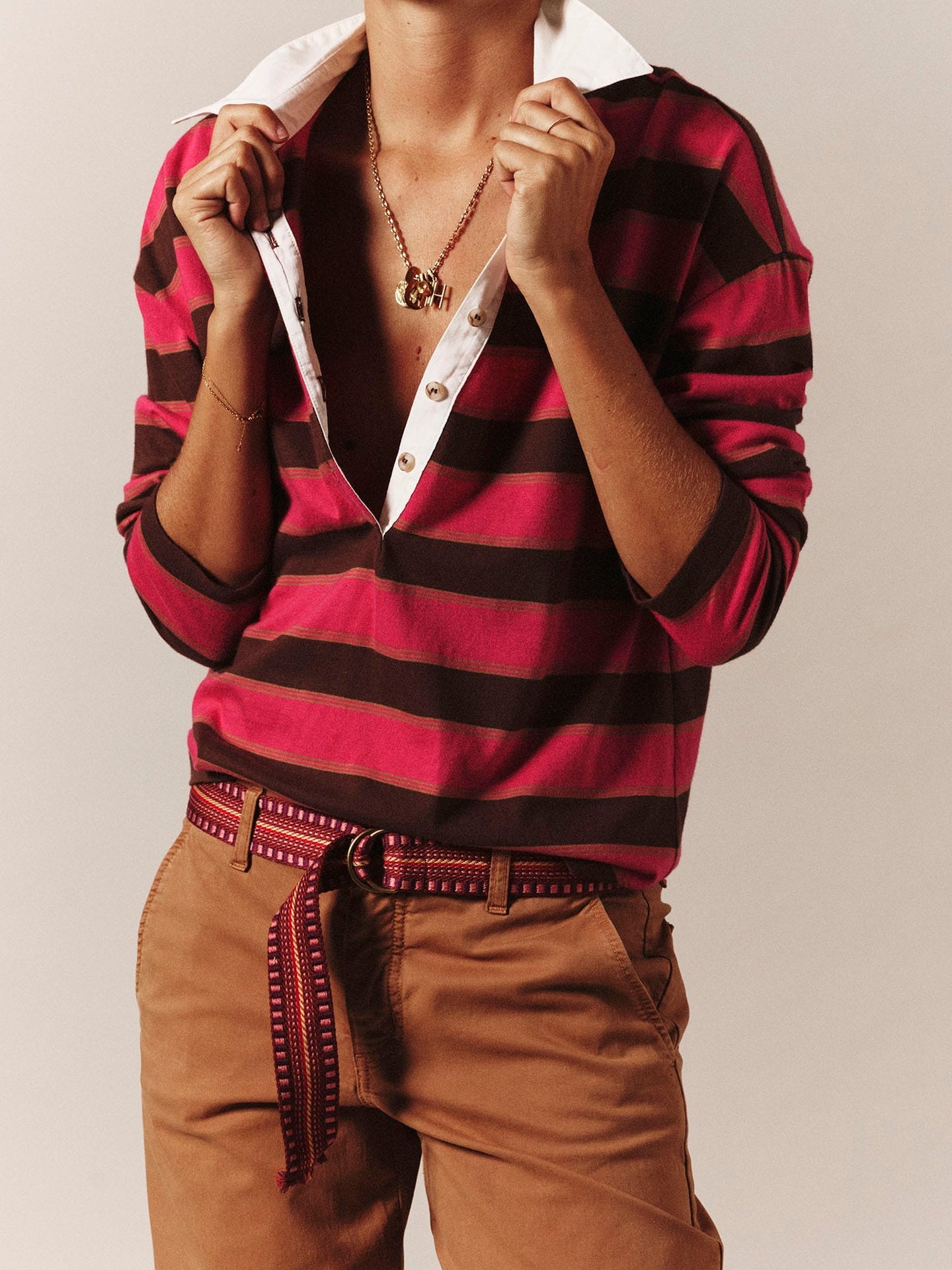 Troy Top in Chocolate Cherry