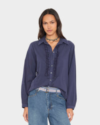 Amanda Shirt in Navy