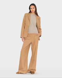 Trevor Pant in Heather Camel