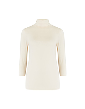 L'AGENCE - Aja Turtleneck In Vintage White