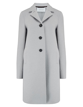 HARRIS WHARF LONDON - Boxy Coat In Silver