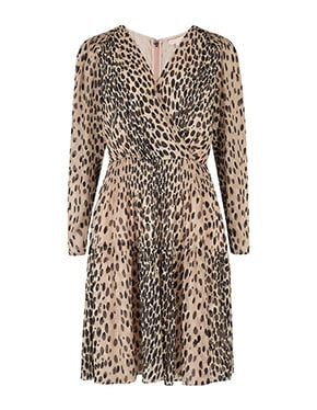 REBECCA TAYLOR - Pebble Leopard Dress