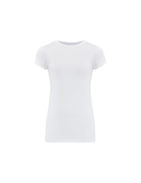 L'AGENCE - Ressie Crew Tee In White