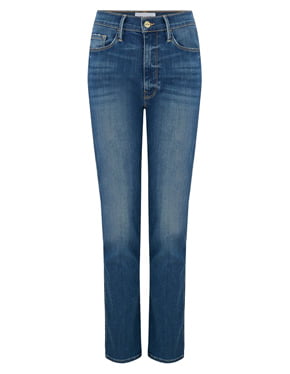 FRAME - Le Sylvie Straight Jean In Stallion