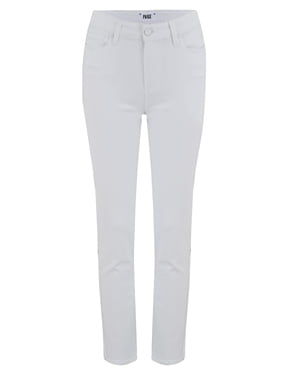 PAIGE - Hoxton Straight Jean In Crisp White