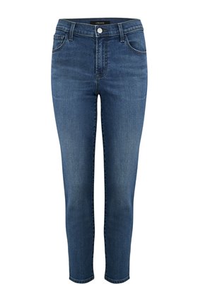 J Brand Jeans Ruby Cropped Cigarette Jean in Polaris