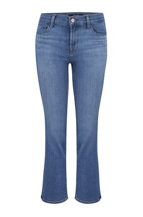 J Brand Jeans Selena Cropped Bootcut Jean in True Love