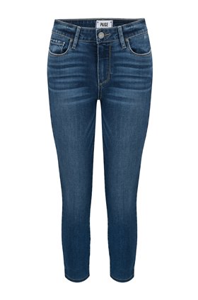 Paige Skyline Skinny Crop Jean in Croatia