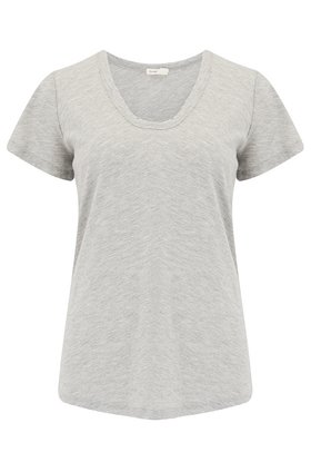 any scoop t-shirt in light grey