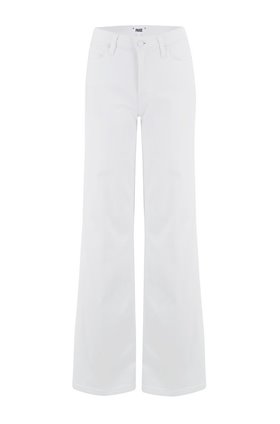 Paige Sutton Wide Leg Jean in Crisp White