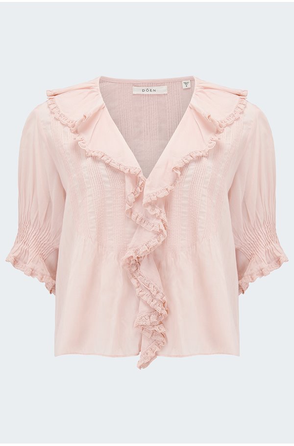 Doen Henri Top In Blush In Pink