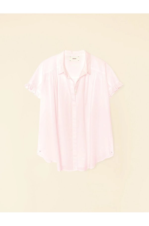 Xirena Noah Shirt In Pale Rose