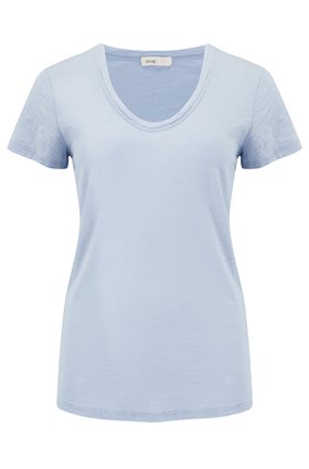 Levete Room Any Scoop T-Shirt in Light Blue