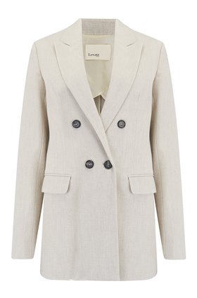 Levete Room Linen Blazer in Natural