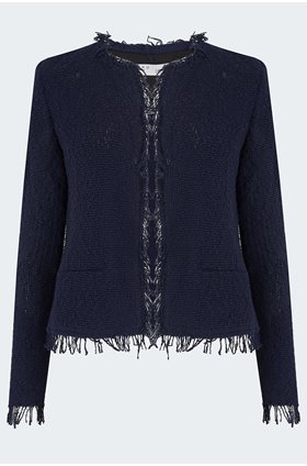 shavani jacket in navy