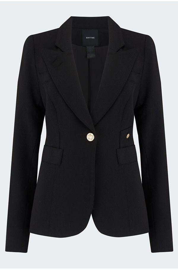 Smythe - Classic Duchess Blazer In Black