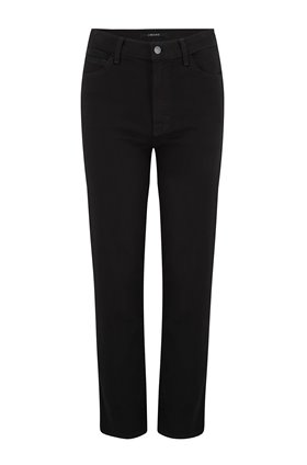J Brand Jules High-Rise Straight Leg Jean in Hustle