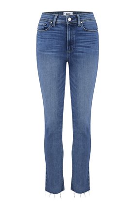 Paige Sarah Slim Crop Jean in Sundown