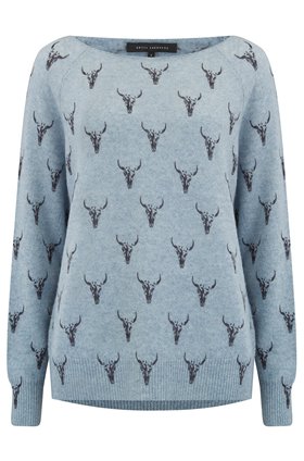 360 Sweater Dawson Jumper in Stonewashed