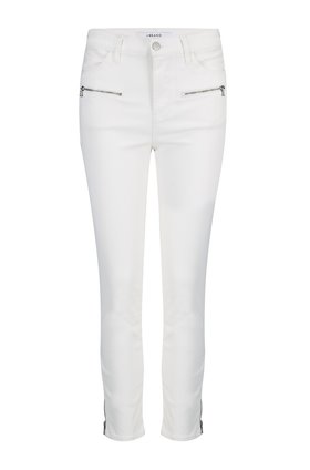 J Brand Ruby Cropped Cigarette in Coated Bubble