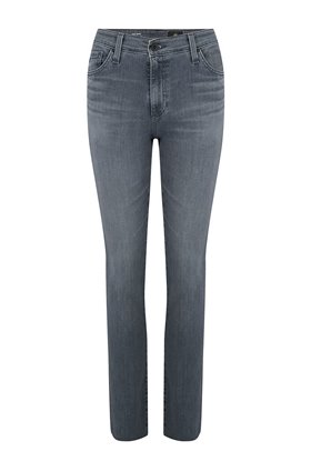 AG Jeans Mari Straight Leg Jean in Grey Light