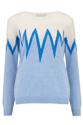 Jumper1234 Starburst Arms Crew in Ivory