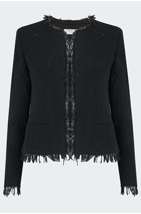 shavani jacket in black